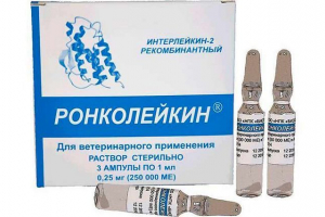 Ronkoleikin за кучета - когато е назначен?