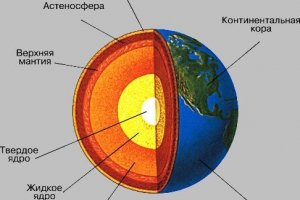 Структурата на земната кора Структурата на земната кора