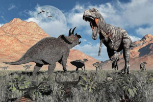 Tyrannosaurus rex срещу трицератопи. Кой ще спечели? Tyrannosaurus rex срещу трицератопи. Кой ще спечели?