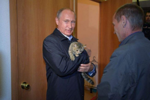 В хакасия владимир путин направи снимка с котка